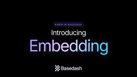Introducing Basedash Embedding