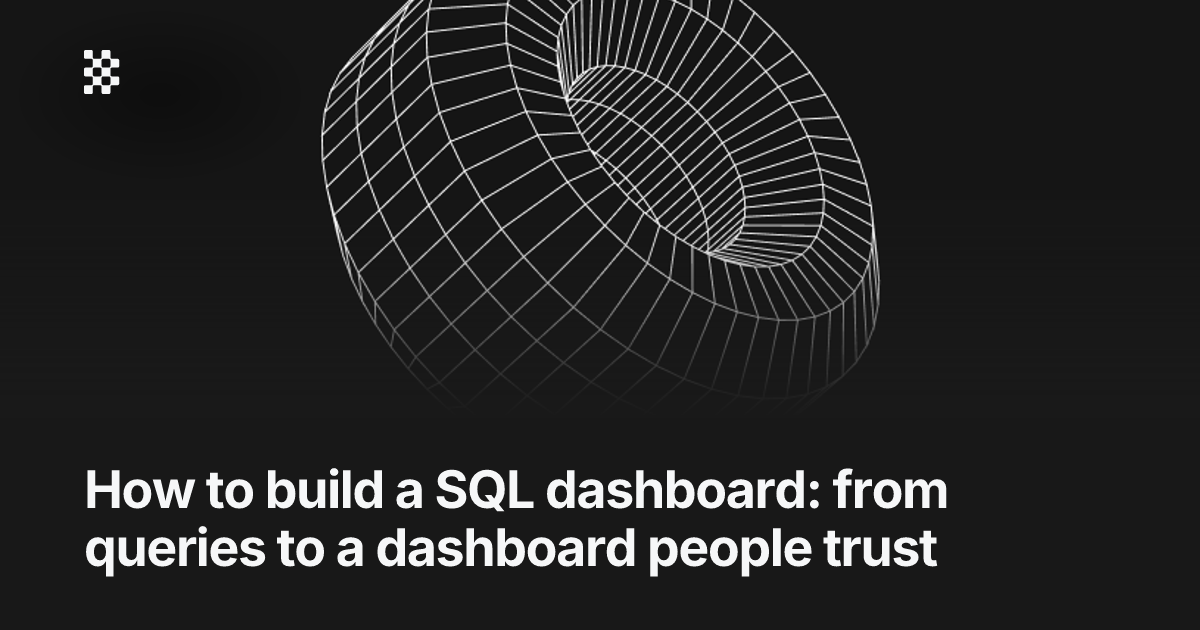 How to build a SQL dashboard | Basedash