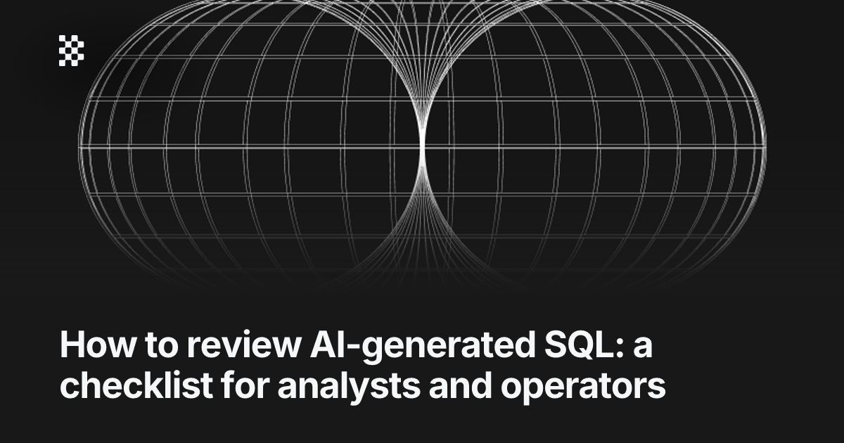 How to review AI-generated SQL queries | Basedash