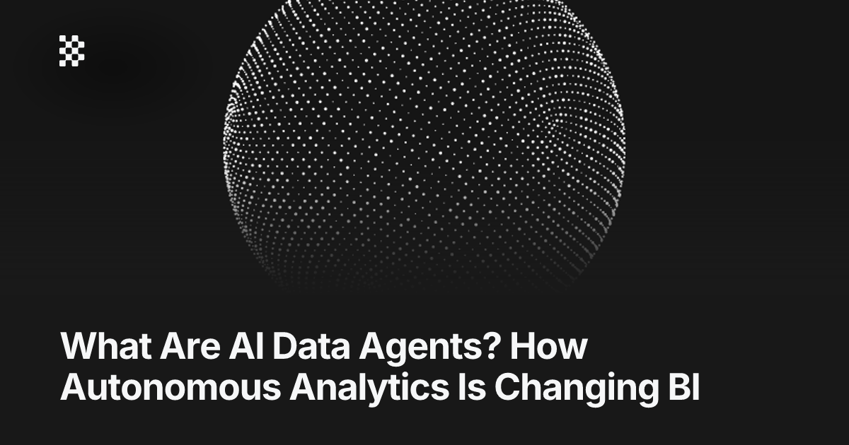 What are AI data agents | Basedash