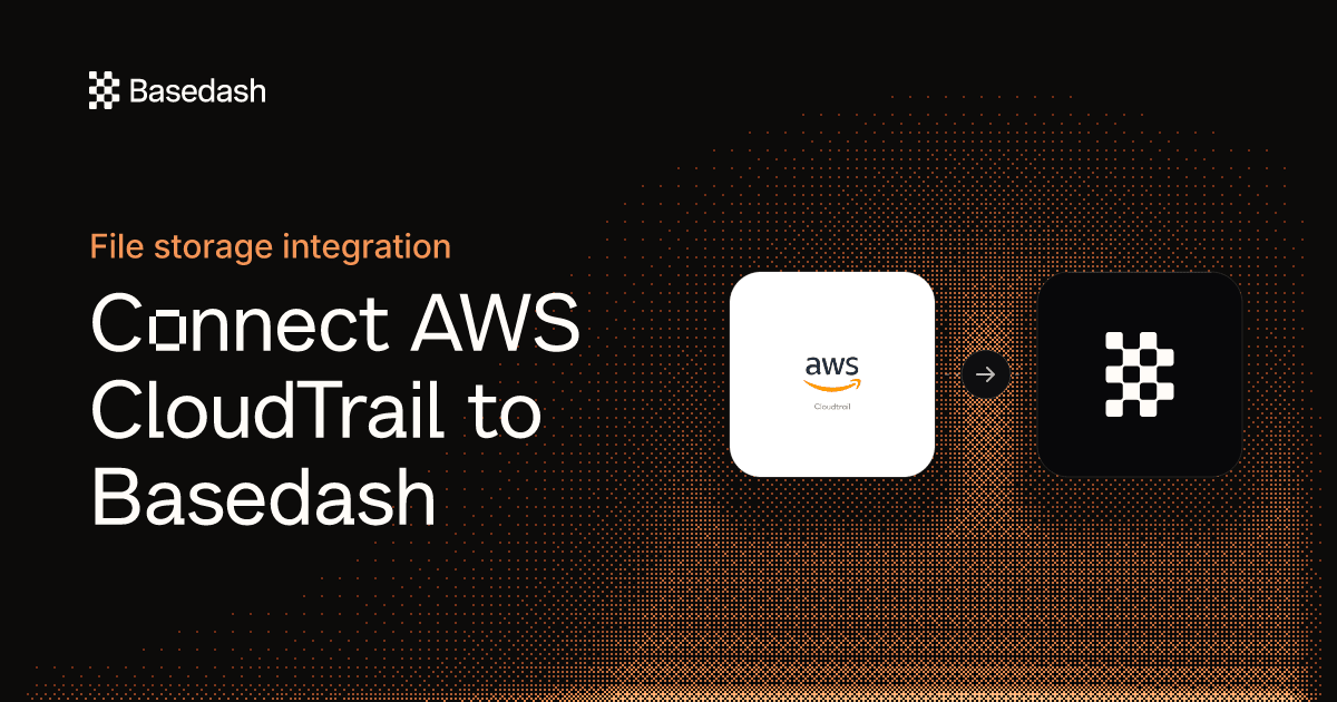 AWS CloudTrail Integration | Basedash