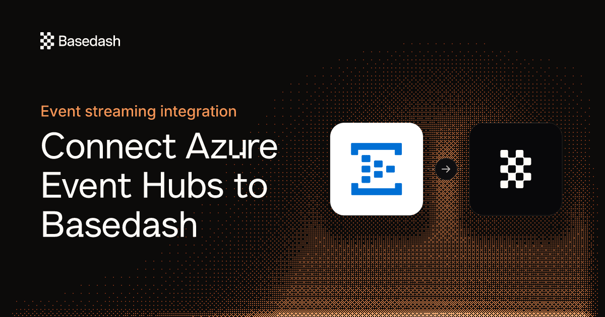 Azure Event Hubs Integration | Basedash