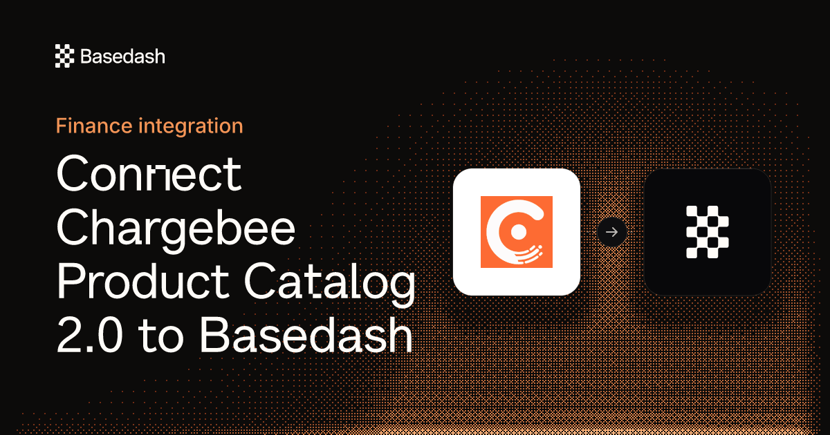 Chargebee Product Catalog 2.0 Integration | Basedash