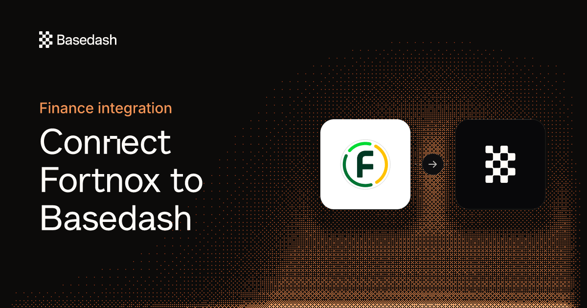 Fortnox Integration | Basedash