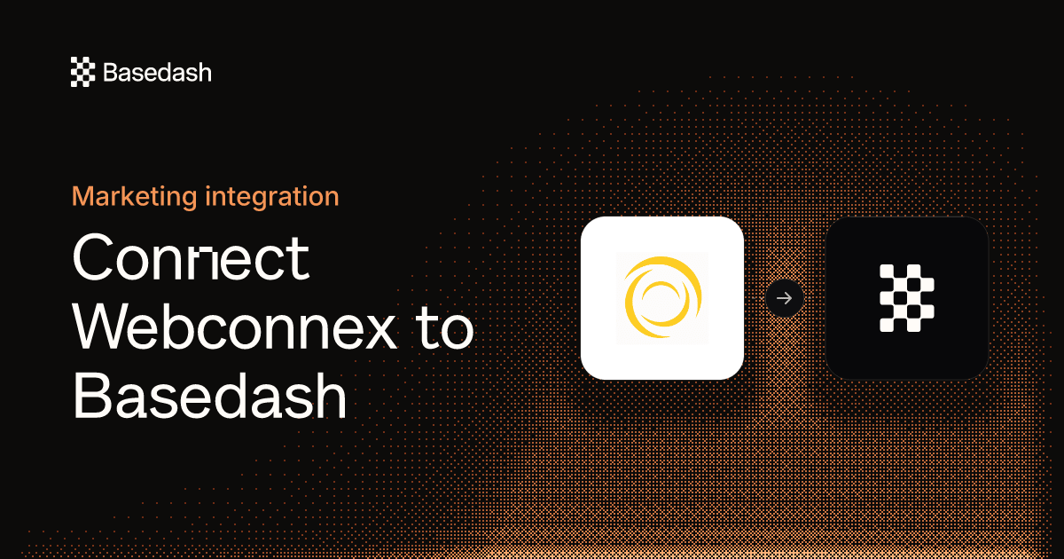 Webconnex Integration | Basedash