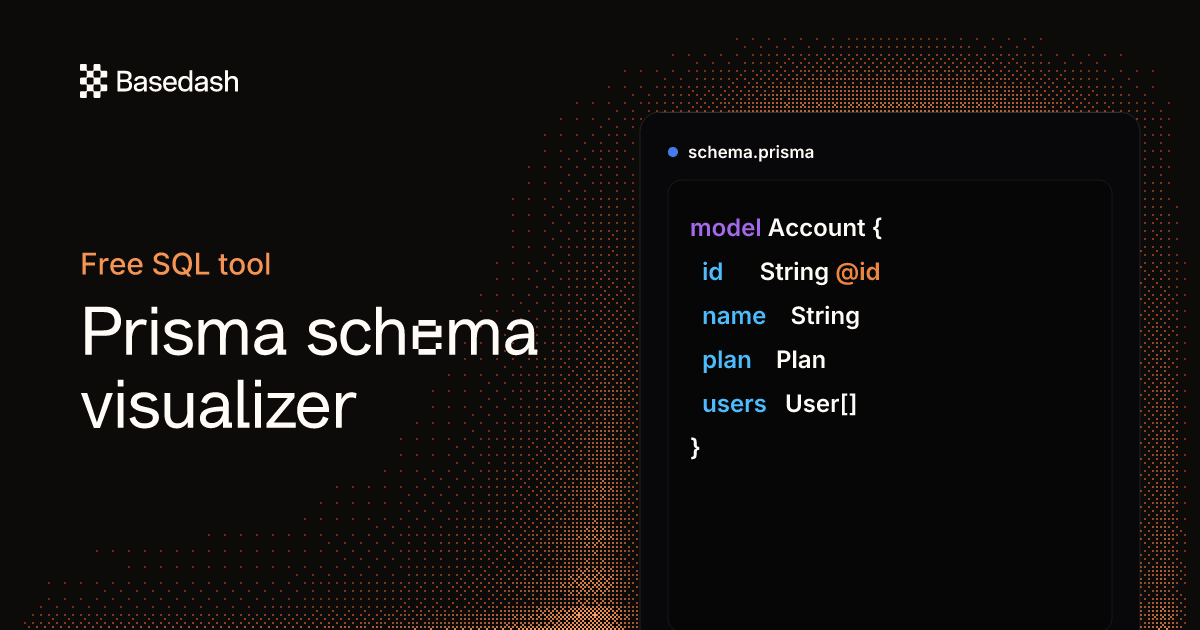 Free Prisma schema visualizer — generate ER diagrams from your schema ...